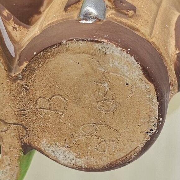 Atlantic Mold Golfer Caddy Figurine 10 in Tall Hand Painted Vintage 1970s - Picture 9 of 9